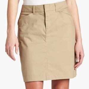 Dickies Stretch Skirt - Tan Size 12